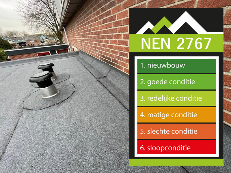 plat dak onderhoud nen