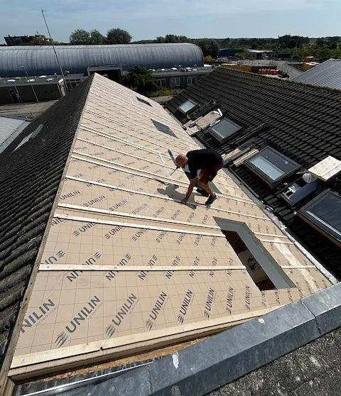 Daken en woningen in Zandvoort, Noord-Holland